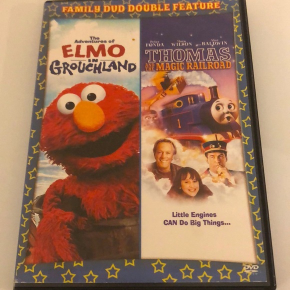 10/$20💙DVD - Elmo and Thomas - 2 movies - Picture 1 of 3